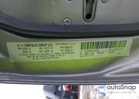 2015 Dodge Dart Sxt from USA, damaged, VIN 1C3CDFBB4FD205135